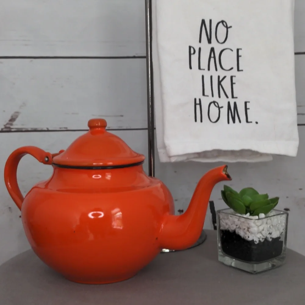 N/A orange enamel
